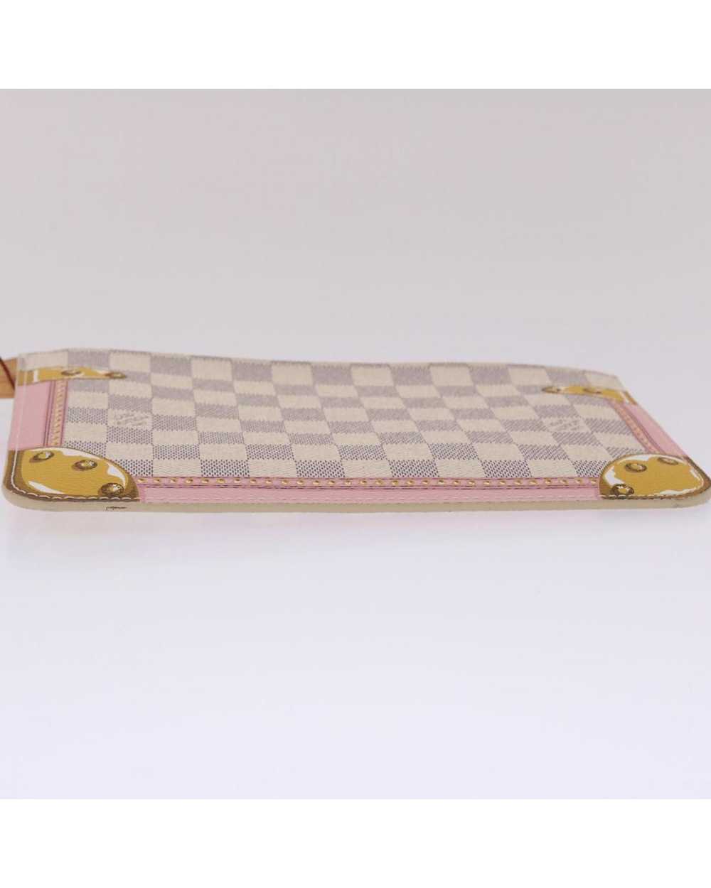 Louis Vuitton Damier Azur Canvas Pouch Trunk Coll… - image 5