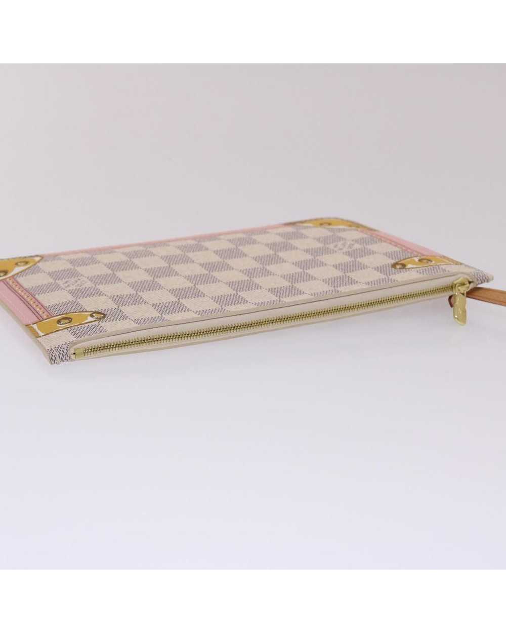 Louis Vuitton Damier Azur Canvas Pouch Trunk Coll… - image 6