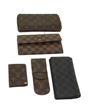 Louis Vuitton Monogram Damier Ebene Wallet Set of 