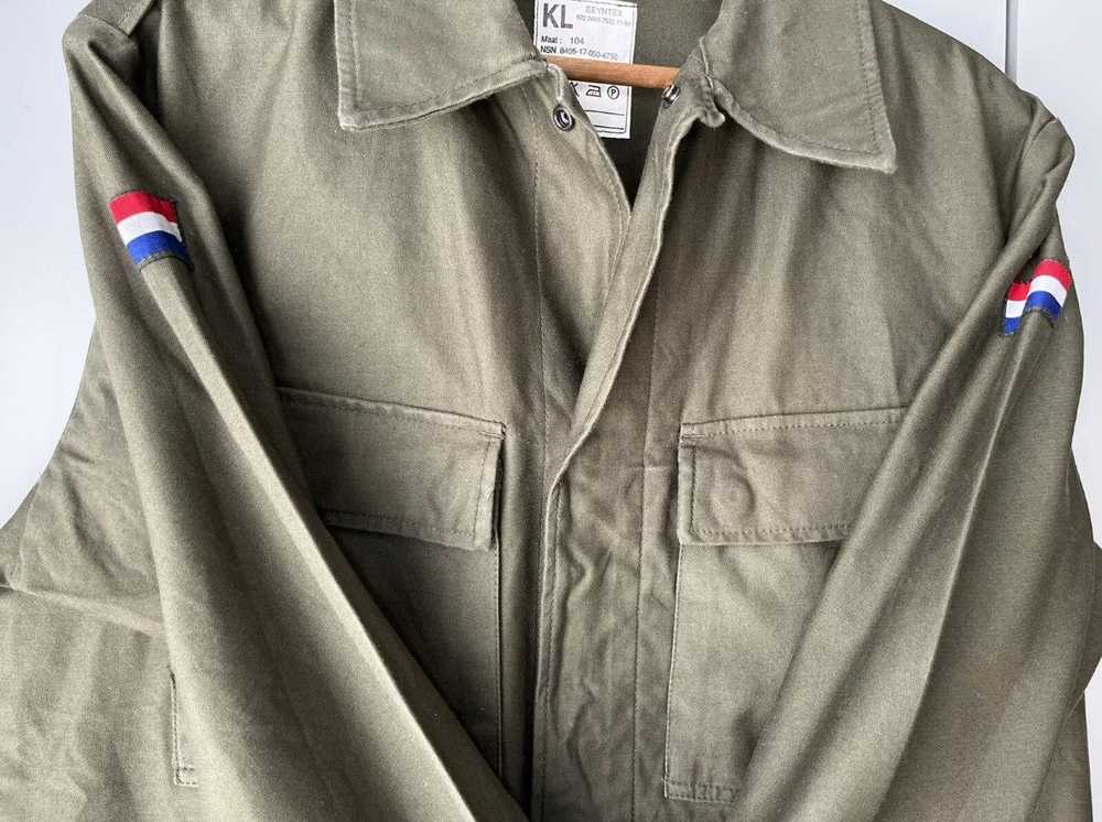 Vintage Vintage Dutch/ Netherlands Military Jacke… - image 5