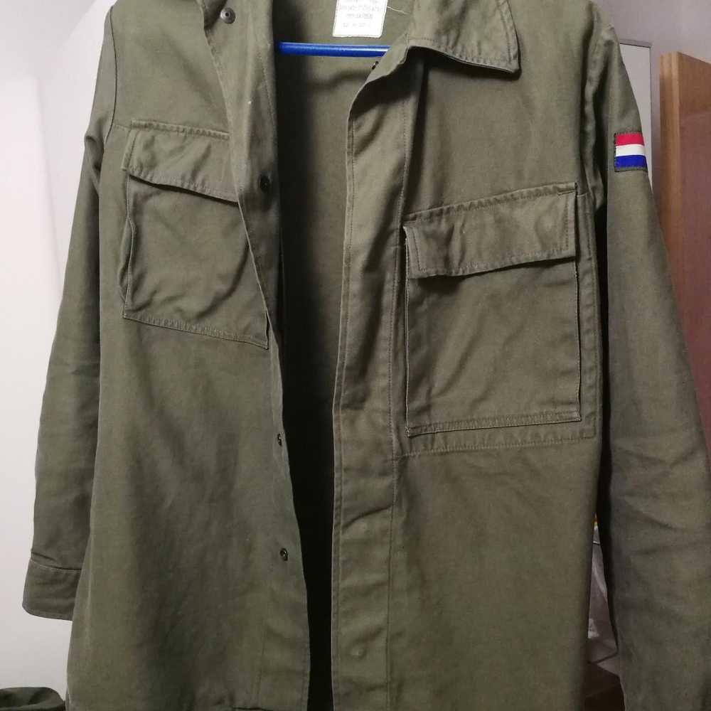 Vintage Vintage Dutch/ Netherlands Military Jacke… - image 8
