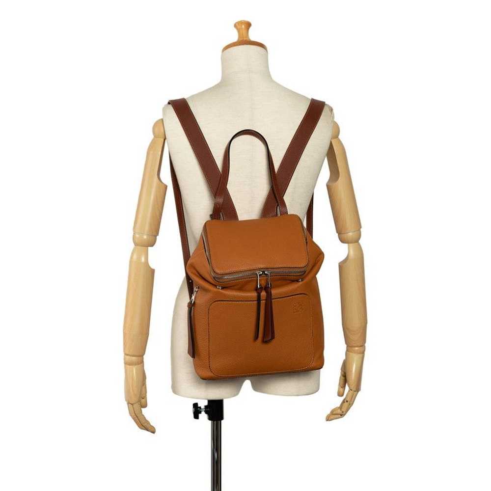 Loewe Loewe Small Leather Goya Backpack - image 10