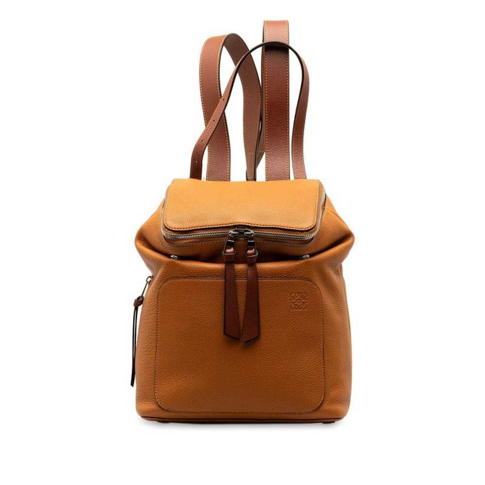 Loewe Loewe Small Leather Goya Backpack - image 1