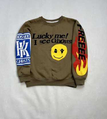 Kanye West × Rap Tees × Rare Lucky Me I See Ghost 