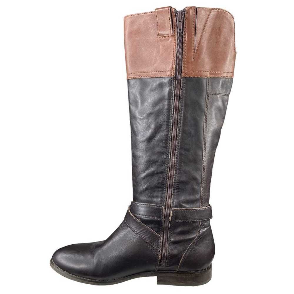 Marc Fisher Women’s Audrey Tall Black Brown Ridin… - image 2