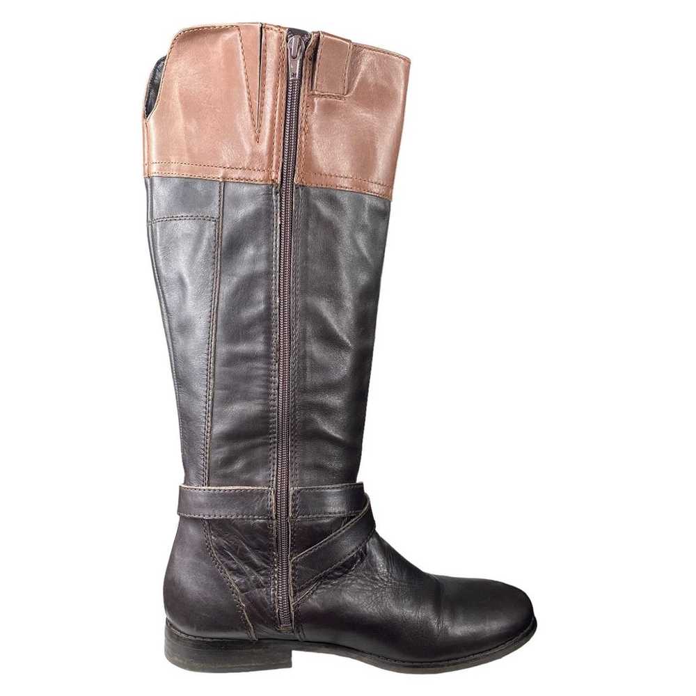 Marc Fisher Women’s Audrey Tall Black Brown Ridin… - image 4