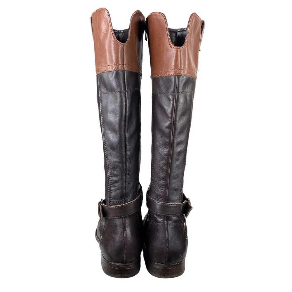 Marc Fisher Women’s Audrey Tall Black Brown Ridin… - image 8