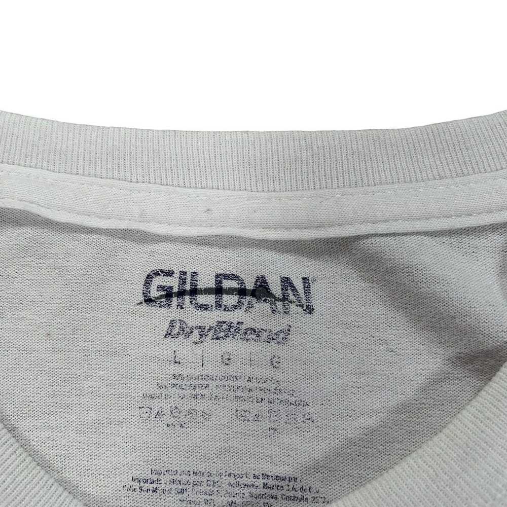 Gildan Glidan Orlando Florida USA White Short Sle… - image 7