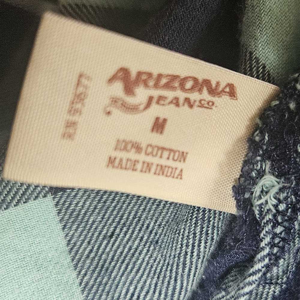 Arizona Jean Company Plaid Sleeveless Flannel Siz… - image 4