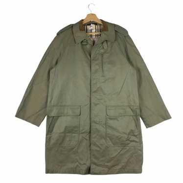 Baracuta Vtg BARACUTA Nova Checks Long Jacket Par… - image 1