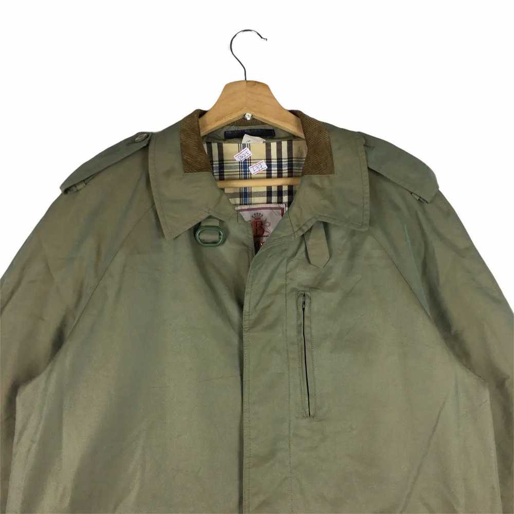 Baracuta Vtg BARACUTA Nova Checks Long Jacket Par… - image 2