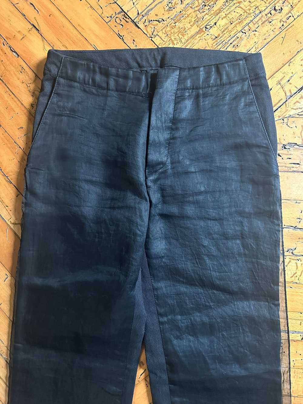 Helmut Lang AW1997 Layered Chiffon Jeans - image 4