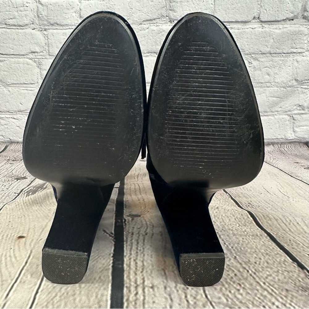 Steve Madden Edit Stretch Boots Velvet High Heel … - image 8