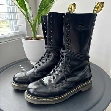 Doc marten smooth leather boots