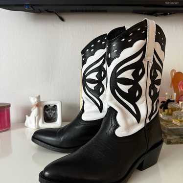 Steve Madden Laredo Leather Cowboy Boots