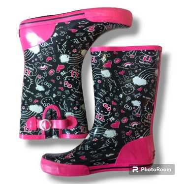 Chooka Size 8 Hello Kitty Cute Rain Boots-2008-Ka… - image 1