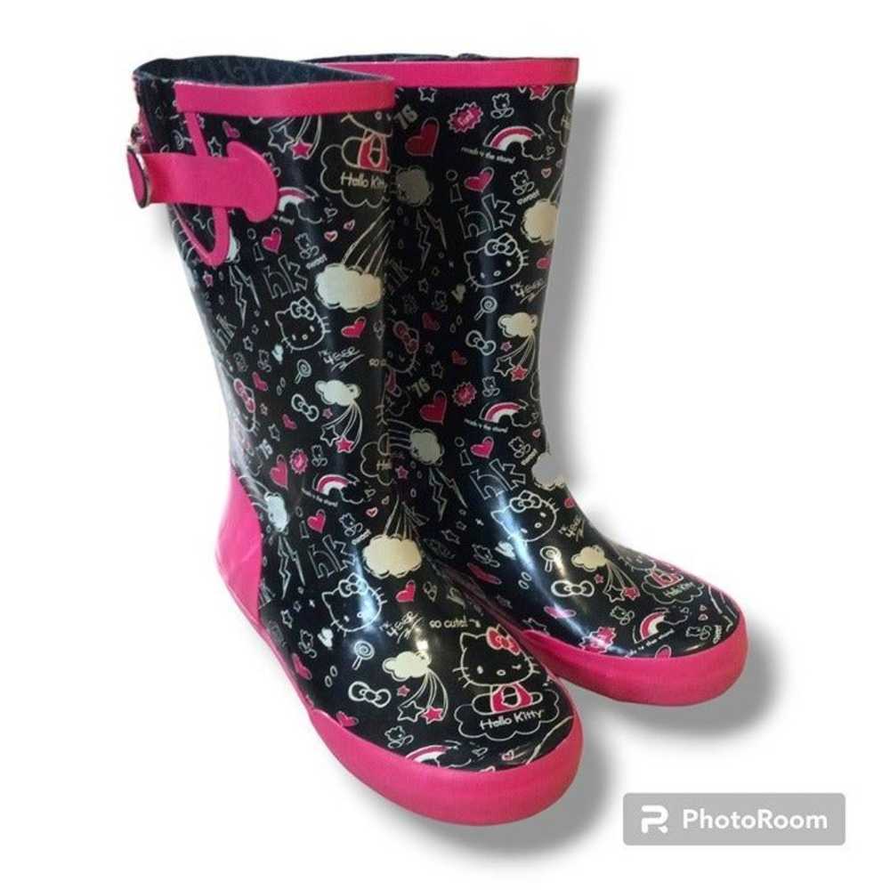Chooka Size 8 Hello Kitty Cute Rain Boots-2008-Ka… - image 2