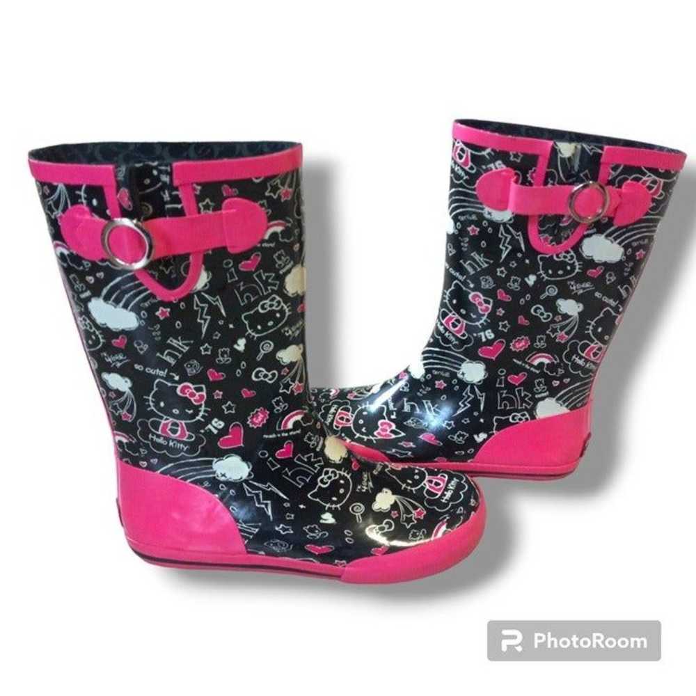 Chooka Size 8 Hello Kitty Cute Rain Boots-2008-Ka… - image 3