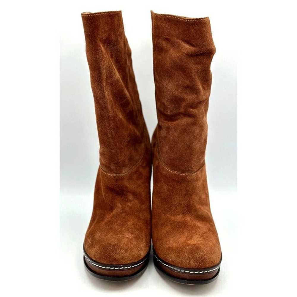 Cole Haan Women's Boots Size 8.5 B Brown Suede Le… - image 1