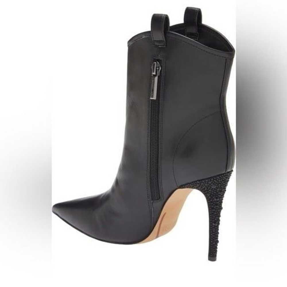 New Karl Lagerfeld Women's Black Ankle Stiletto H… - image 2