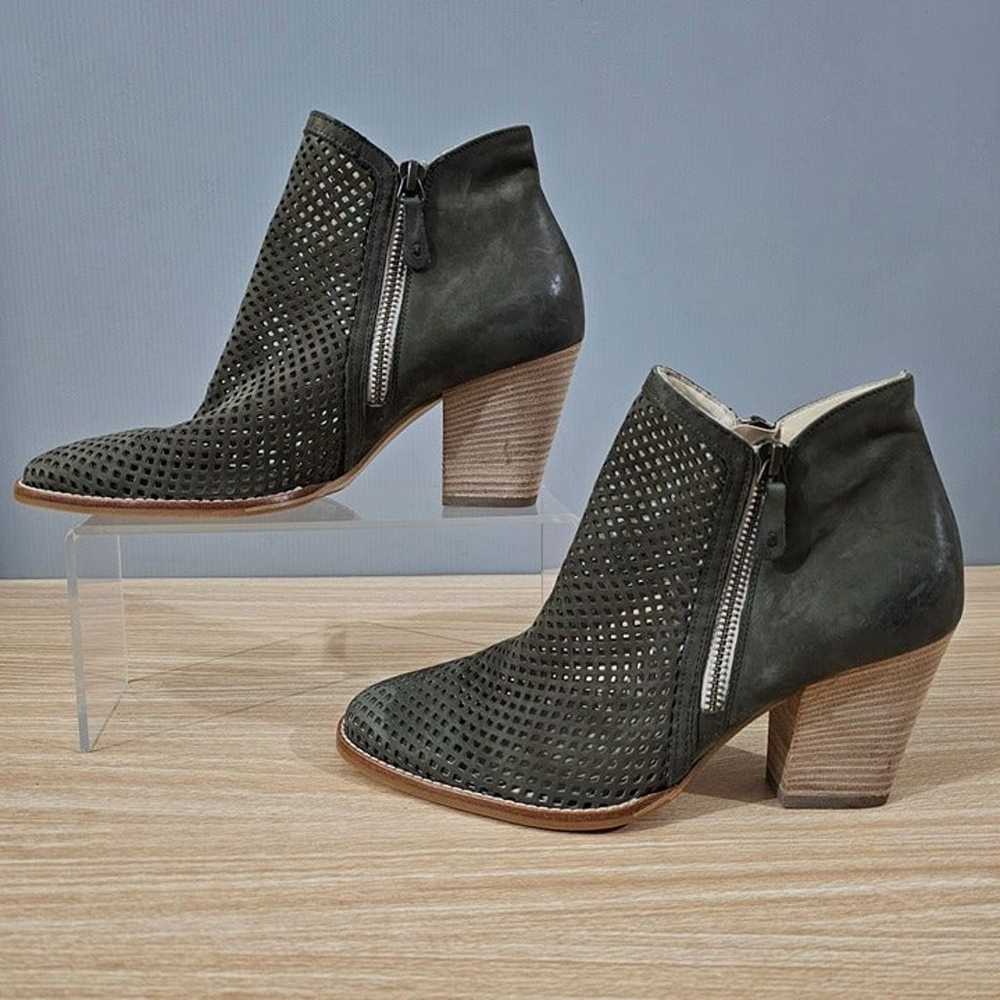 Paul Green Bootie Bonzai Perforated Nubuck Women … - image 3