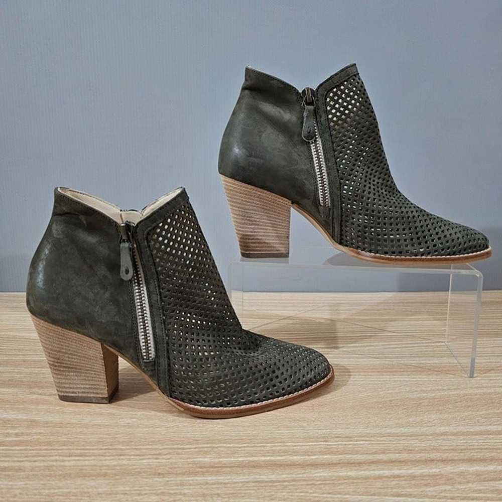 Paul Green Bootie Bonzai Perforated Nubuck Women … - image 4