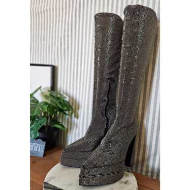 Steve Madden Sultry Rhinestone Over-The-Knee Boots