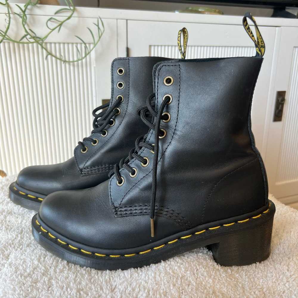 Dr. Martens Clemency Smooth Leather Heeled Lace U… - image 4