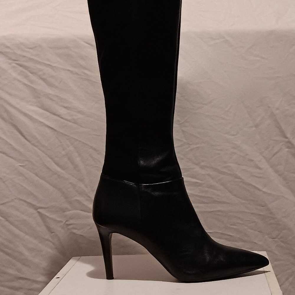 Michael Kors Black Leather Pointed Toe Stiletto H… - image 8