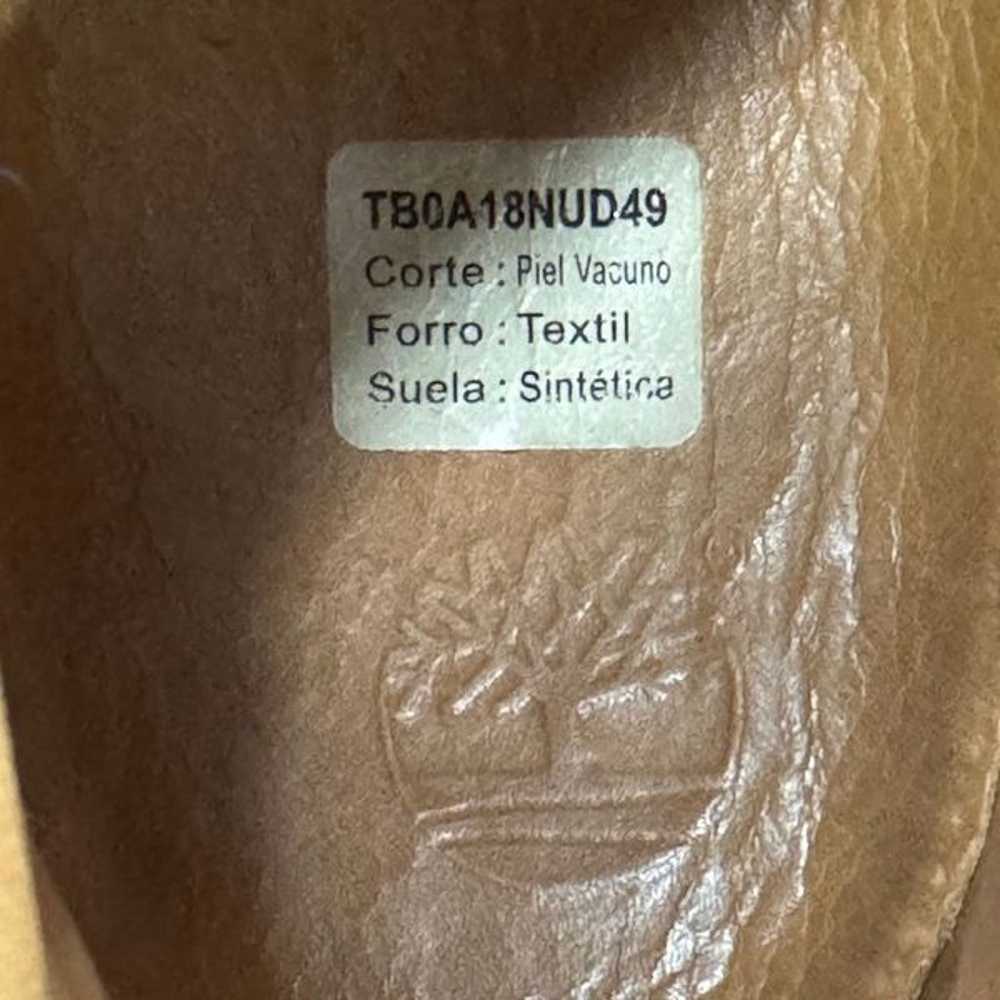 Timberland 6” boots Sweet Potatoe orange RARE Sz 8 - image 7