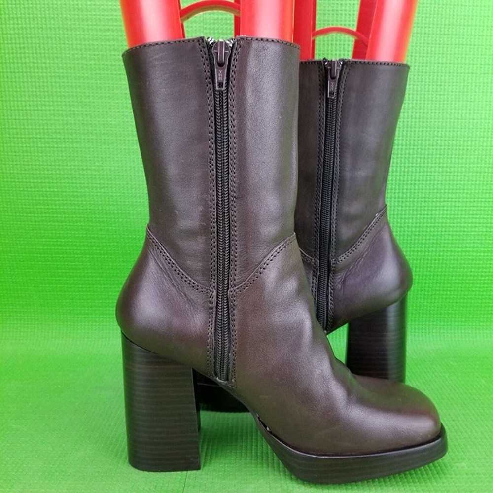 Y2K VTG Candies Platform Boots Women's 8M Brown L… - image 10