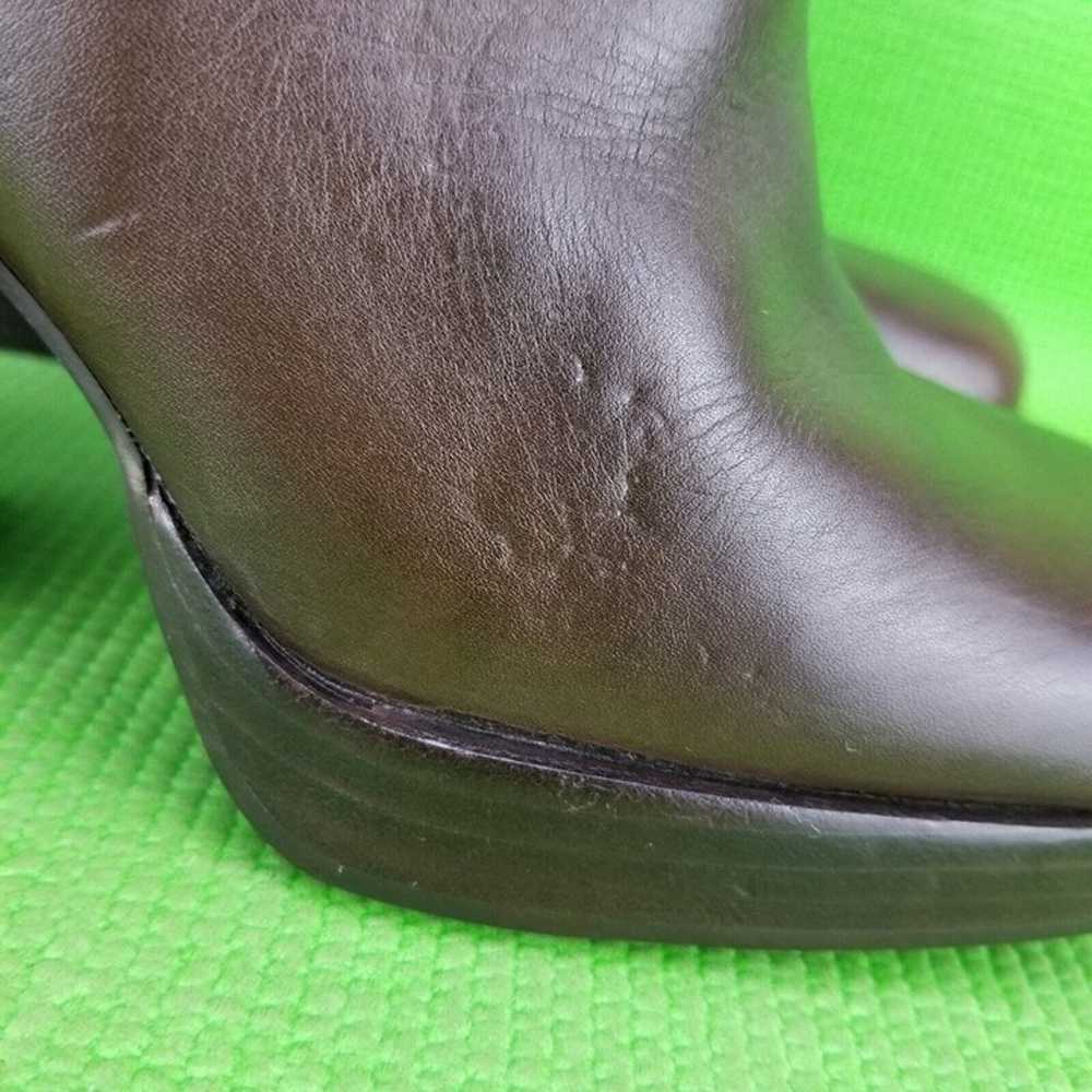 Y2K VTG Candies Platform Boots Women's 8M Brown L… - image 7