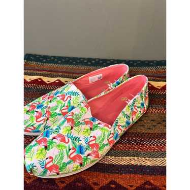 Toms Womens Alpargata Pink Pearl Paper Source Fla… - image 1