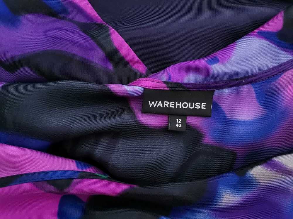 Warehouse  Size 12 (40) Purple Knee-Length Pencil… - image 4