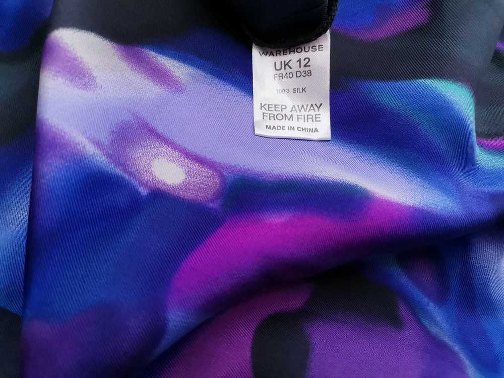 Warehouse  Size 12 (40) Purple Knee-Length Pencil… - image 5