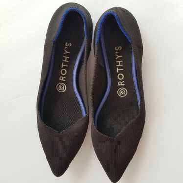 Rothys The Point black flats size 8