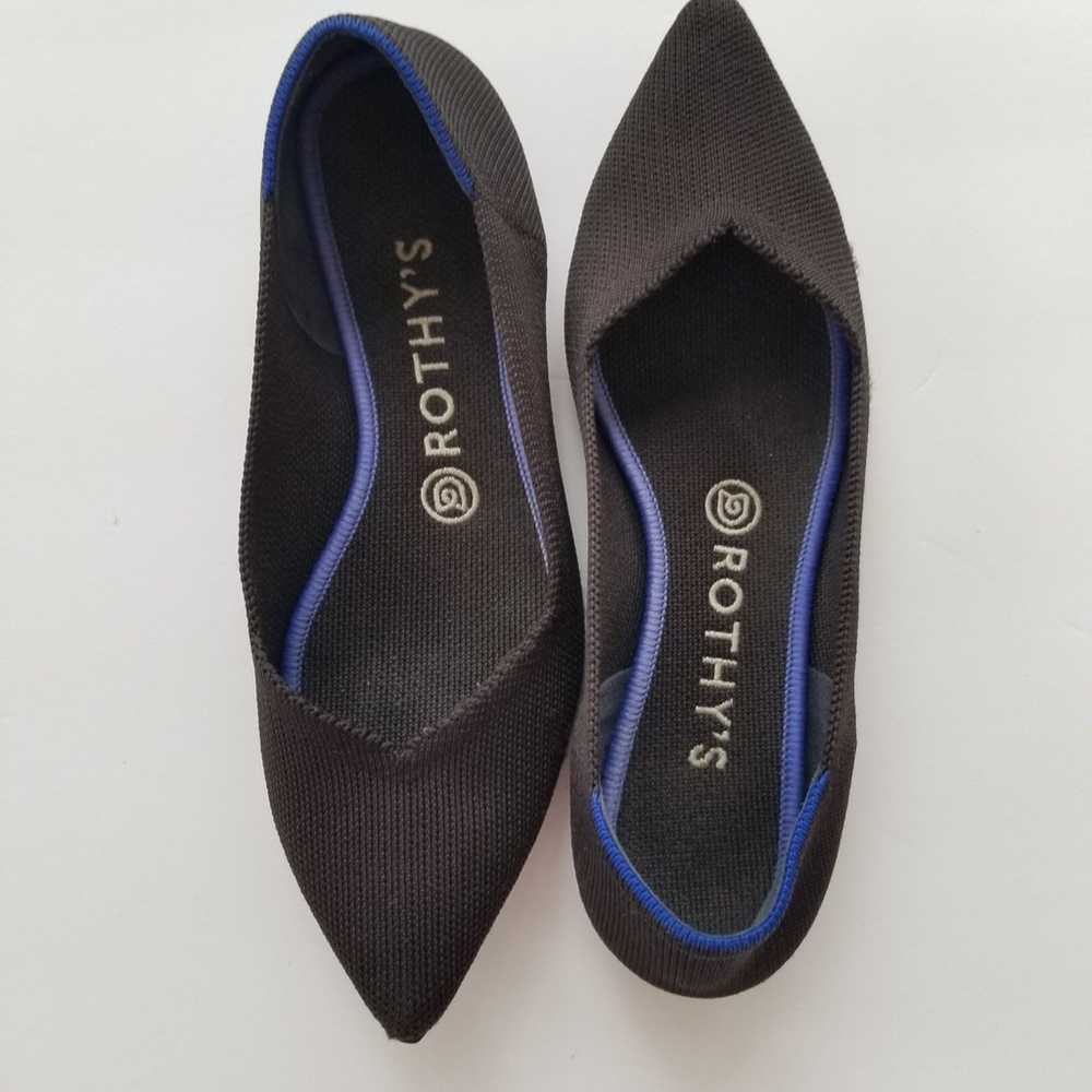 Rothys The Point black flats size 8 - image 2