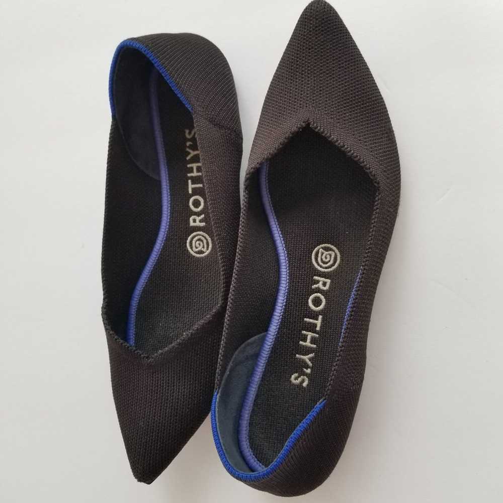 Rothys The Point black flats size 8 - image 3