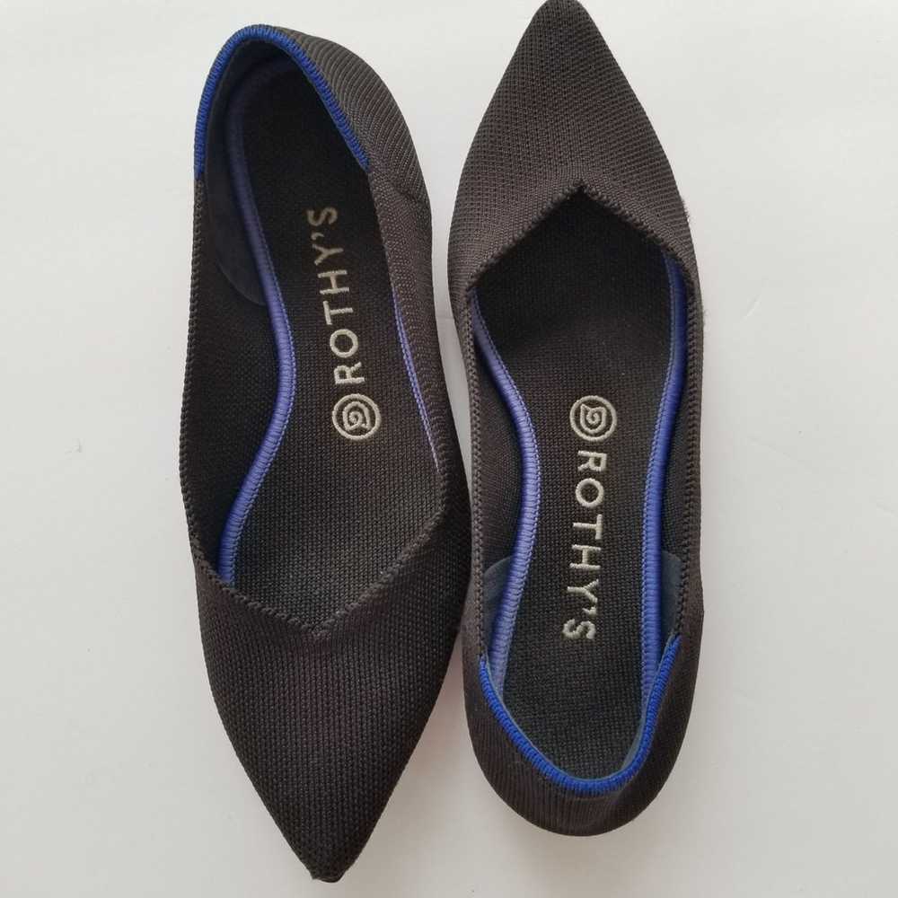 Rothys The Point black flats size 8 - image 6