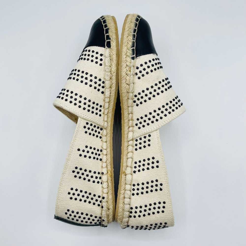 LIKE NEW Loeffler Randall Mara Flat Studded Espad… - image 7