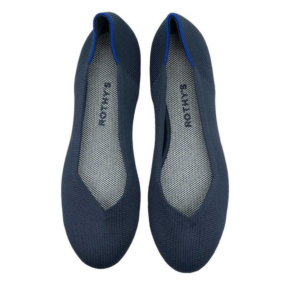 Rothy’s The Flat in Navy Women’s Size 8 NEW - image 4