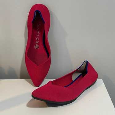 Rothys The Point Ballet Flat Hot Pink