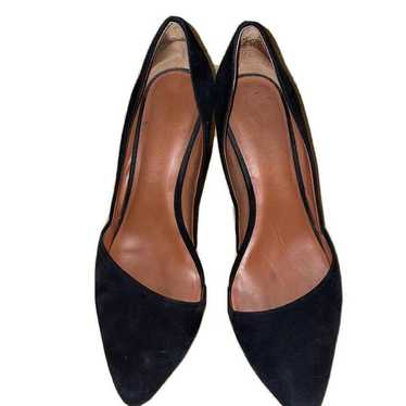 Rebecca Minkoff Womens Suede Heels Black Size 6.5M - image 1