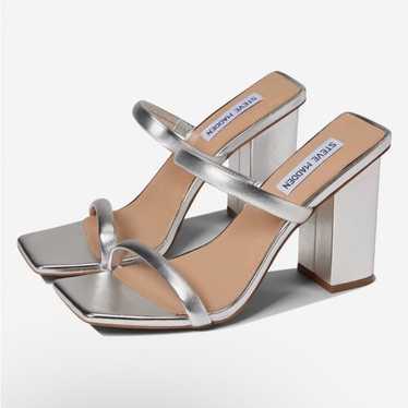 Steve Madden Dual-Strap Block Sandals