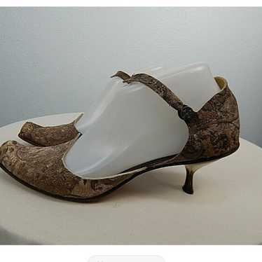 CYDWOQ vintage kitten heels
