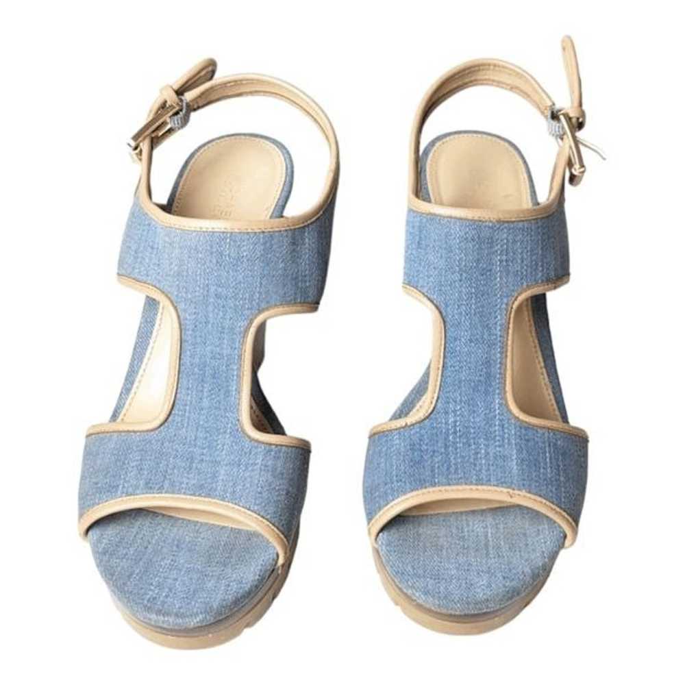 MICHAEL KORS Gillian Wedge Sandal Size 9M - image 4