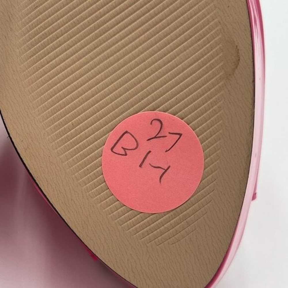 FOWT Fuchsia Women Platform Peep Toe Pumps Stilet… - image 4