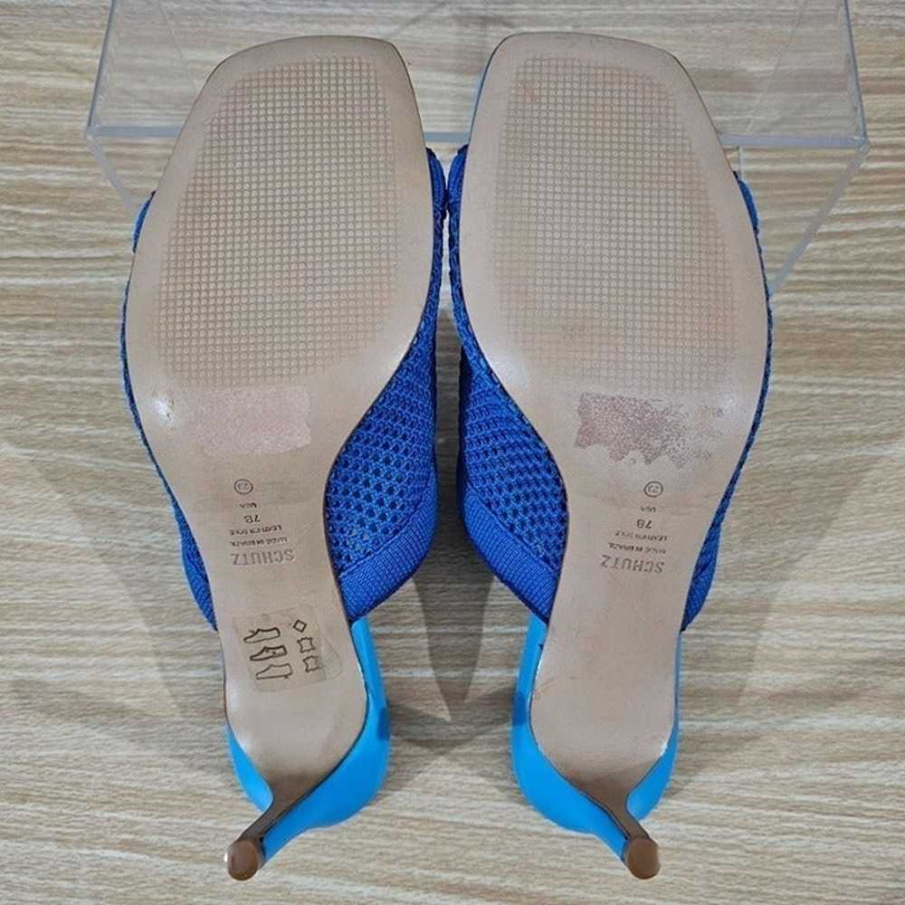 Schutz Sandal Sinara Knit Mesh Mule Womens Shoe S… - image 11