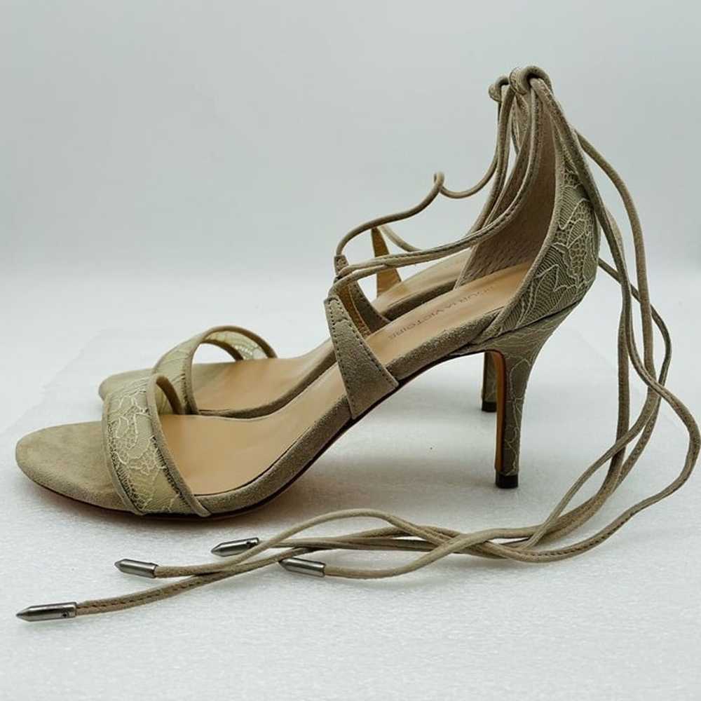 Pour La Victoire women's Lace-up heels sandals si… - image 3