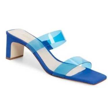 SCHUTZ Women Taina Leather Slide Sandals - NEW NW… - image 1